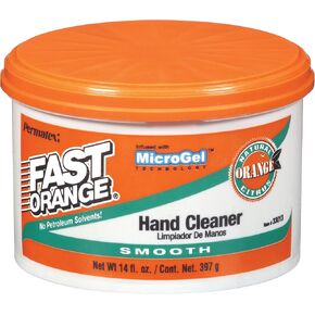 Permatex 33013 Fast Orange Smooth Cream Hand Cleaner, 14 oz., 14 Ounce