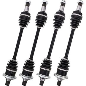 NICHE High Strength Front and Rear Left Right Drive Shaft Axle Kit for 2006-2014 Arctic Cat 400 450 500 550 650 700 1000