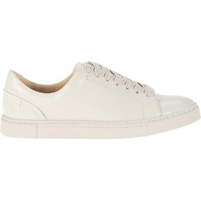 Frye Ivy Low Lace Sneakers for Women Crafted from Soft, Vintage Italian Leather with Removable Molded Footbed, Leather Lining, and Contrast White Rubber Outsoles
