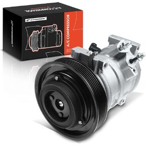 A-Premium A/C Compressor with Clutch Compatible with Dodge Caravan 2.4L 2004-2007