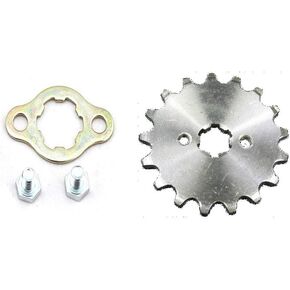DSparts 17T Teeth 17mm 428 Chain Front Sprocket Cog Fit for 110cc 125cc 140cc Motorcycle ATV Dirt Pit Bike Thumpstar