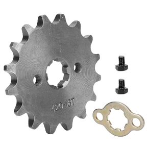WEIYINGSI Motorcycle Front Engine Sprocket 420-16T 17MM, Dirt Bike Sprocket for 50cc 70cc 90cc 110cc 125cc Dirt Pit Bike Mini ATV 4 Wheeler Moped Go Kart Quads Coolster
