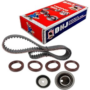 DNJ TBK124A Timing Belt Kit for 1997-2006 / Hyundai, Kia/Elantra, Spectra, Spectra5, Sportage, Tiburon, Tucson / 2.0L / DOHC / L4 / 16V / 1975cc, 1997cc