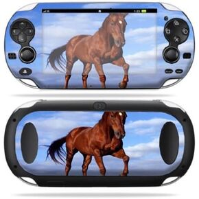 MightySkins Skin Compatible with PS Vita PSVITA Playstation Vita Portable wrap Sticker Skins Horse