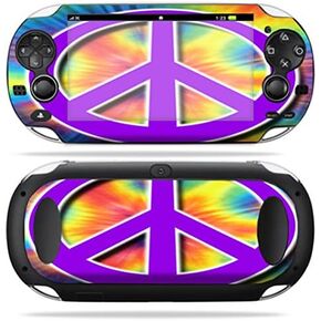 MightySkins Skin Compatible with PS Vita PSVITA Playstation Vita Portable wrap Sticker Skins Hippie Time