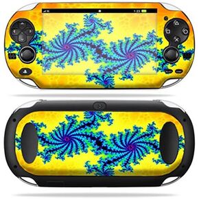 MightySkins Skin Compatible with PS Vita PSVITA Playstation Vita Portable wrap Sticker Skins Fractal Works