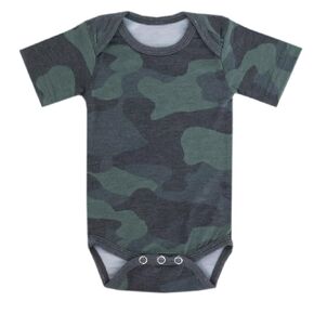 Copper Pearl Short Sleeve Bodysuit - 6-12m Hunter