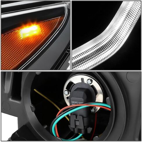 2018 2019 2020 Equinox Headlights with LED DRL,Left Headlight Assembly Fit for 2018-2020 Chevy Equinox Black Housing Replacement Driver Side in Saudi Arabia