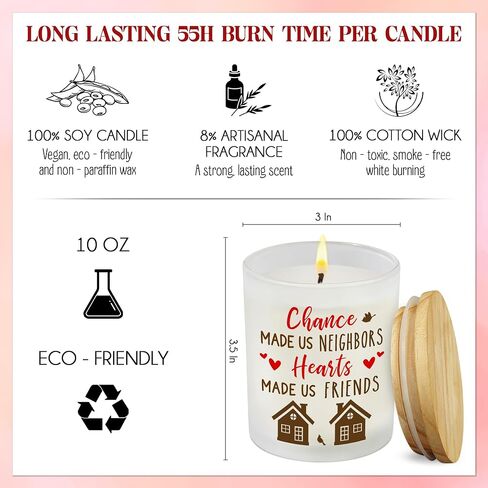 OASSIE Gifts for Mom, Dad, Grandma, Grandpa - Birthday, Christmas, Mothers Day, Father's Day, Valentines Day Gifts, Present for Mom, Dad, Grandma, Grandpa Gift Ideas - Lemongrass Scented Candle 10oz in Saudi Arabia