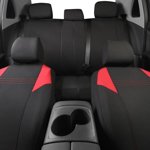 CAR PASS Waterproof Car Seat Covers Full Sets with 5mm Composite EVA, Neoprene Car Seat Cover with Separate Headrest Covers, Quick Setup Universal Fit for SUV Trucks,Airbag Compatible (Blue) in Saudi Arabia