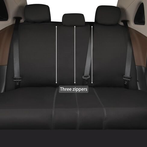 CAR PASS Waterproof Car Seat Covers Full Sets with 5mm Composite EVA, Neoprene Car Seat Cover with Separate Headrest Covers, Quick Setup Universal Fit for SUV Trucks,Airbag Compatible (Blue) in Saudi Arabia