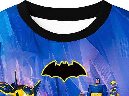 تي شيرت أزياء الأولاد من Batwheels تي شيرت لطيف على شكل سيارة كرتونية تي شيرت Playwear ملابس منزلية غير رسمية للأطفال من سن 3 إلى 8 سنوات in Kuwait