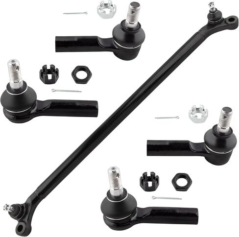 ES3661 ES3660 DS80593 Front Inner & Outer Tie Rod Ends Center Link for Nissan Frontier 1998 1999 2000 2001 2002 2003 2004 Xterra 2000-2004, Pack of 5 in Saudi Arabia