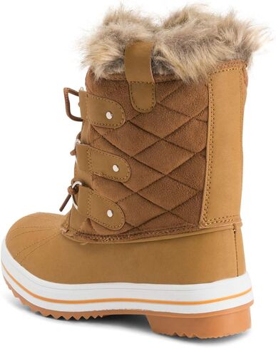 حذاء الثلوج POLAR للسيدات مبطن قصير للشتاء والمطر والثلج ومقاوم للماء in Kuwait