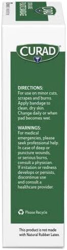 Curad Extra-Large Bandages for First Aid, 2" x 4" Size, Pack of 72 in Saudi Arabia