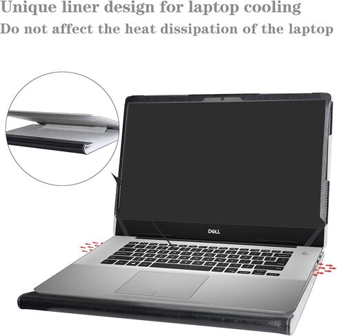 Alapmk Protective Case for 15.6 Inch Dell inspiron 15 5580 5585/inspiron 15 2-in-1 7590 7591/Vostro 15 5581/MSI Creator 15 & 16 Inch HP ZBook Firefly 16 G9/ThinkBook 16p G2 ACH,Black in Saudi Arabia