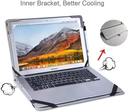 غطاء حافظة كمبيوتر محمول متوافق مع أجهزة الكمبيوتر المحمول HP 14t/14s/14z fq dq cf dp dk Series Notebook fq000,fq1000,dq3026TU,dq2515TU,dq5007TU,dq3033TU,dq3032TU,fq1048AU14 حافظة صلبة واقية للأعمال in Kuwait