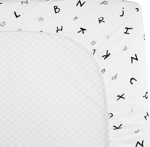 طقم سرير أطفال مكون من 3 قطع من شركة أمريكان بيبي، بأحرف أبجدية، للأولاد والبنات in Kuwait