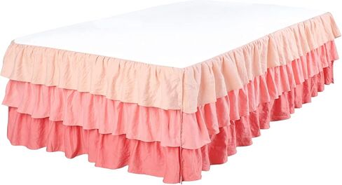 3PCS Crib Bedding Set Baby Minky Blanket Nursery Bed Skirt Set for Baby Girls & Boys (African Forests) in Saudi Arabia