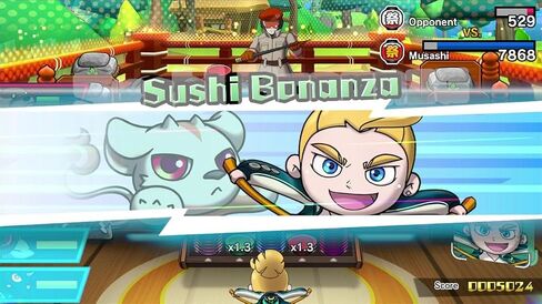 Sushi Striker The Way of Sushido (Nintendo Switch) in Saudi Arabia