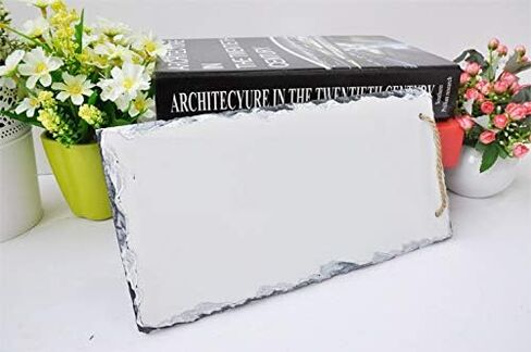 مستطيلة فارغة حجر الصخور صورة لائحة مع سلسلة التسامي نقل الحرارة الصحافة صبغ الصحافة صورة الفن الحرفية 14x29 سم 1 قطعة in Kuwait