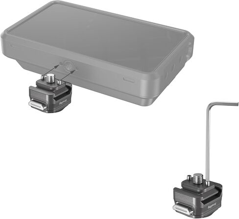 SmallRig HawkLock H21 Universal Quick Release Mount Plate Kit, Dual-Direction QR-Slide NATO Rail with Anti-Deflection 1/4"-20 Screw, Load up to 5kg / 11lb for Cameras, Monitors, Action Cameras - 4491 in Saudi Arabia