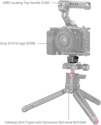 SmallRig HawkLock H21 Universal Quick Release Mount Plate Kit, Dual-Direction QR-Slide NATO Rail with Anti-Deflection 1/4"-20 Screw, Load up to 5kg / 11lb for Cameras, Monitors, Action Cameras - 4491 in Saudi Arabia