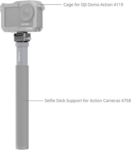 SmallRig HawkLock H21 Universal Quick Release Mount Plate Kit, Dual-Direction QR-Slide NATO Rail with Anti-Deflection 1/4"-20 Screw, Load up to 5kg / 11lb for Cameras, Monitors, Action Cameras - 4491 in Saudi Arabia