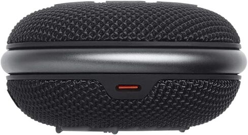 JBL Clip 4 Portable Bluetooth Speaker - IP67 Waterproof, Dustproof, 10 Hours Playtime, Integrated Carabiner, Ultra-Portable Design, Bold Style, Rich Pro Sound, Includes Pouch (Black) in Saudi Arabia