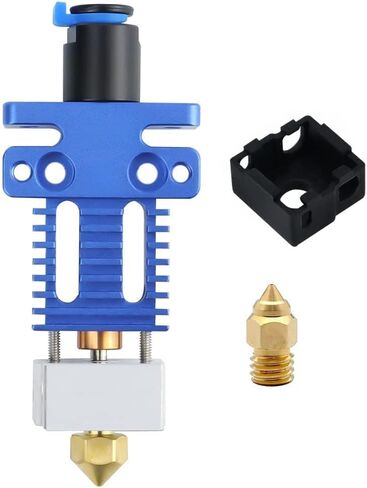 CR6 SE hotend Upgrade with BiMetal Copper Titanium Heatbreak for Creality CR-6 SE CR6 Max CR-5 PRO Ender 3 / pro, Ender 5 / pro, Ender 5 Plus, CR10 3D Printer (Blue) in Saudi Arabia