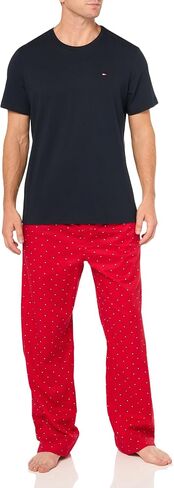 Tommy Hilfiger Men's Poplin Sleep Set in Saudi Arabia