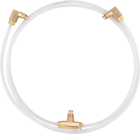 XtremeAmazing 2Pcs Convertible Power Top Hydraulic Fluid Hose Lines and Fittings Plastic Hoses for Mustang Montego Chevelle Impala Camaro GTO LeMans Skylark Challenger DeVille 300 in Saudi Arabia