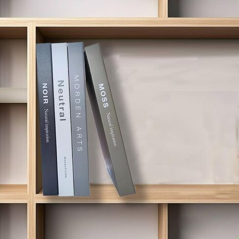 Decorative Books for Home Decor, Fake Books for Living Room Decor Aesthetic, Office Decor, Faux Books Decoration for Coffee Table Books Set, Bookshelf, Bedroom. No Pages Inside (Set Of 4 Pcs) in Saudi Arabia