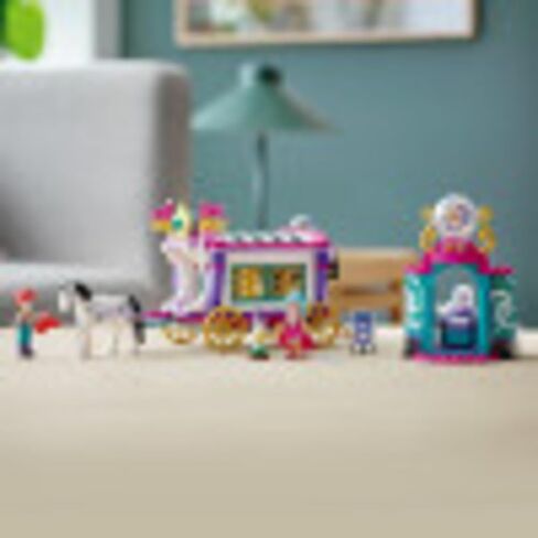 LEGO Friends Magical Caravan 41688 Building Kit; Magic Caravan Toy for Creative Kids Who Love Vehicles; New 2021 (348 Pieces) in Saudi Arabia