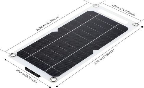 SUNYIMA Mini Solar Panel, 6V 6W USB Monocrystalline Solar Panel Charger with Built-in Voltage Stabilization System for Smart Phone, Camping Lanterns, Small Fans Monitor in Saudi Arabia