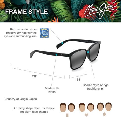 Maui Jim Women's Liquid Sunshine Polarized Fashion Sunglasses in Saudi Arabia