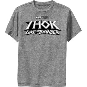 Marvel Thor Love and Thunder Basic Logo Boys T-Shirt