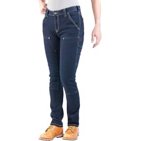 Dovetail Workwear Maven Slim Cargo Pants for Women, Slim Leg Fit, 10 Functional Pockets