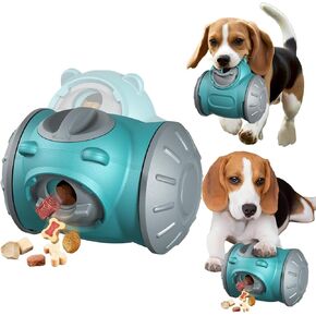Dog Puzzle Toy,Upgrade Indestructible Dog Interactive Toy,Adjustable Food Dispensing Treat Dispenser Dogs Puzzle Feeder Slow Feeding for Large/Medium/Small Aggressive Chewers Breed Pet Gift