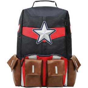 Marvel Captain America Suit Up Character 18" Backpack