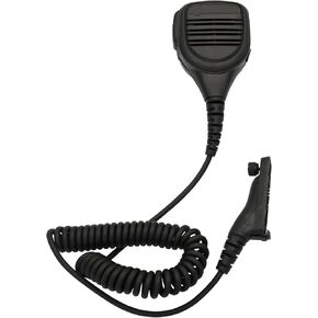 Waterproof Heavy Duty Lapel Shoulder Remote Speaker Mic Microphone PTT for Motorola Radios DGP6150 APX6000 APX7000 XPR6350 XPR6550 XPR6580 XPR6500 DP3400