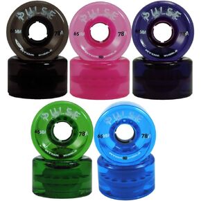 Atom Pulse Outdoor Wheels (Pink, Set of 4)