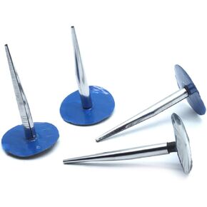 4 Pcs Tire Puncture Repair Patch, 36mm Head & 6mm Plug