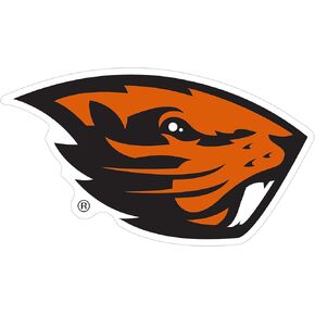 Siskiyou Sports NCAA Oregon State Beavers 8 inch Auto Decal, One Size, Team Colors