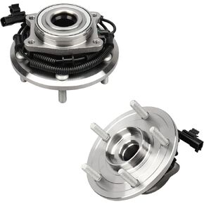 DRIVESTAR 512360 Rear Wheel Hub & Bearing Assembly for Chry Town & Country/Dodge 08 09 10 11 12 Grand Caravan, 09-12 Volkswagen Routan w/ABS(Pair)