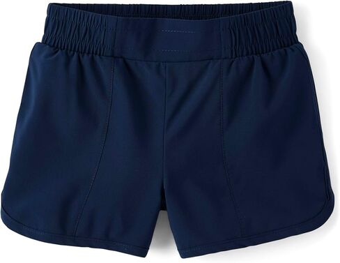 شورت قصير للزي الرسمي للفتيات سريع الجفاف من The Children's Place in Kuwait