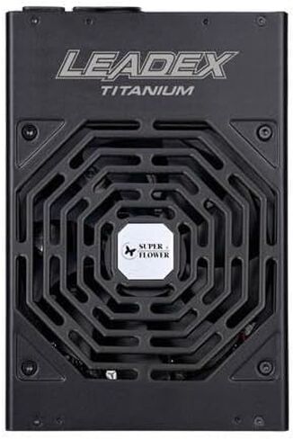 Super Flower Leadex Titanium 850W 80+ Titanium, ECO Fanless & Silent Mode, Full Modular Power Supply, Dual Ball Bearing Fan, 10 Year Warranty. SF-850F14HT in Saudi Arabia