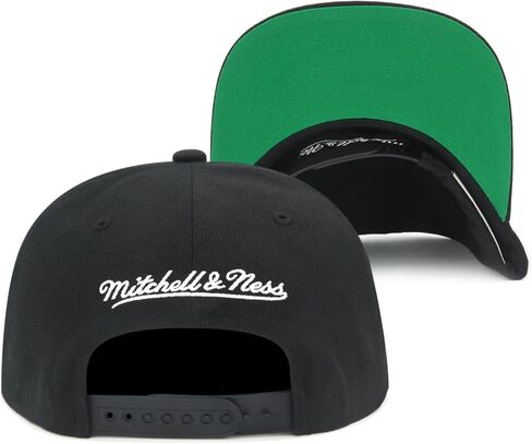 قبعة Mitchell & Ness San Jose Sharks NHL Top Spot Snapback - أسود in Saudi Arabia