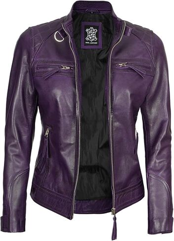 Discover Modern Elegance with Our Asymmetrical Leather Jacket for Women in Kuwait