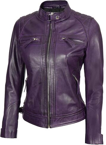 Discover Modern Elegance with Our Asymmetrical Leather Jacket for Women in Kuwait